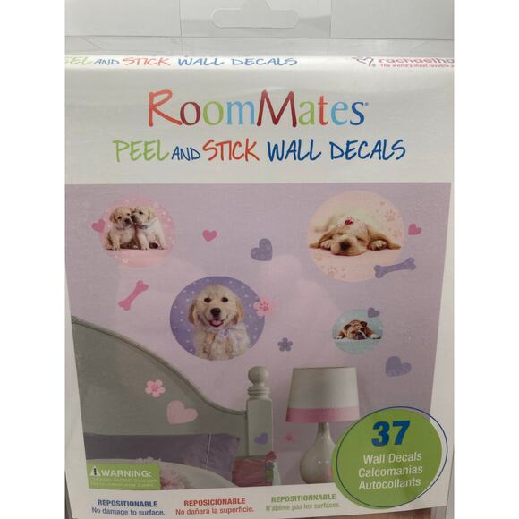 Kitten and Puppies Cute Wall Decal Stickers 74 Total Removable Peel and Stick - Picture 6 of 6